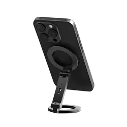 VRIG MG-26 Soporte magnético para teléfono de doble cara con Magsafe para iPhone 16 15 14 13 12 Series con soporte para trípode con tornillo de 1/4"