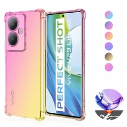Funda de TPU con Airbag degradado a prueba de golpes para Vivo V29 Lite 5G V27 Pro V25E 5G, funda protectora, Coque