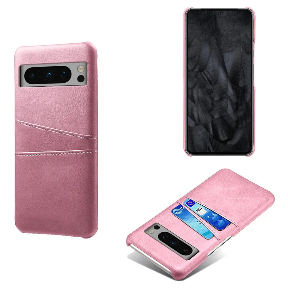 Un estuche rosa para un teléfono celular