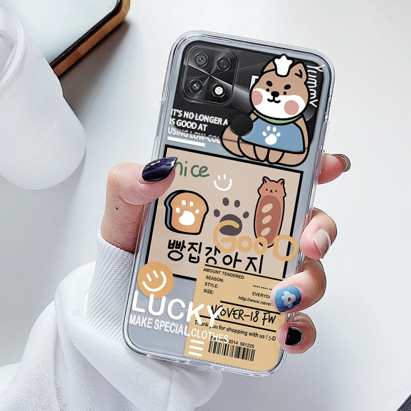 Para Xiaomi Poco X4 Pro 5G funda de teléfono funda trasera de dibujos animados transparente suave silicona moda flores Fundas Linda mariposa silicona - imagen 5