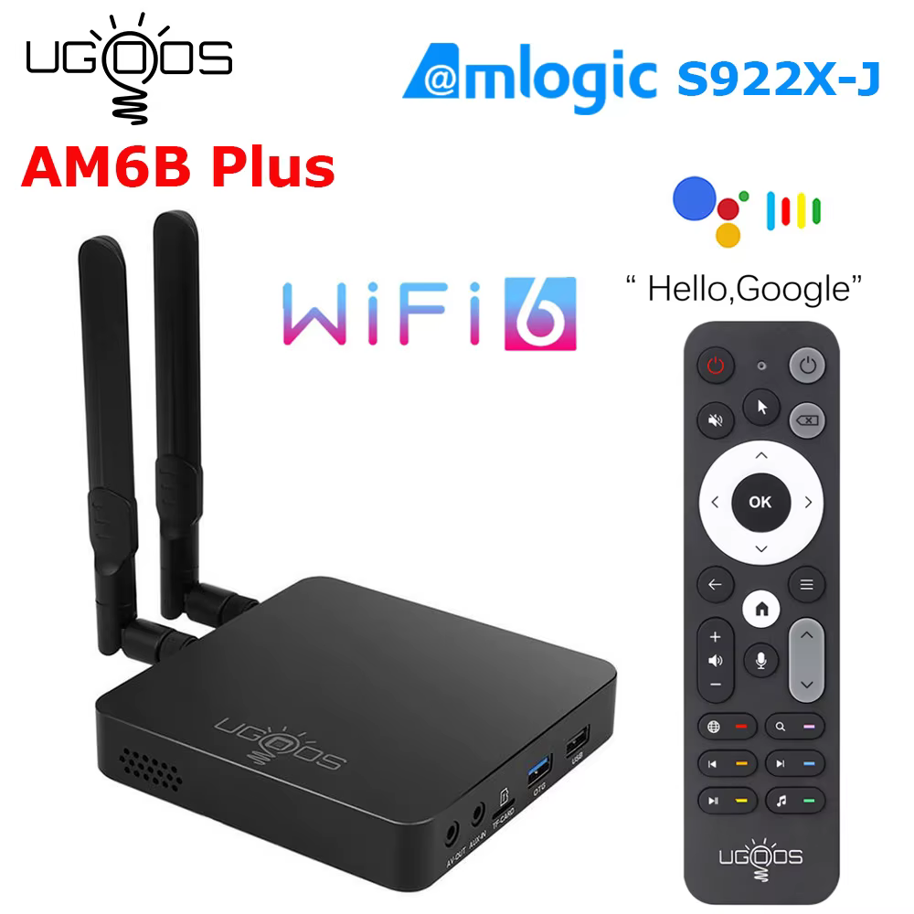 UGOOS AM6B Plus – Android TV Box 4K WiFi 6 - imagen 5