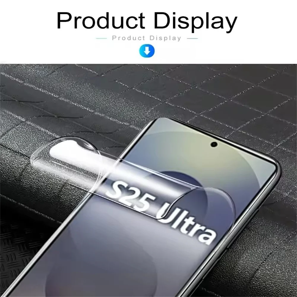 Protector de pantalla 6 en 1 para Samsung S25 S24 Ultra S23 FE S22 S21 S20 Plus, película de hidrogel suave para Samsung Note 20 Ultra, película de cámara - imagen 4