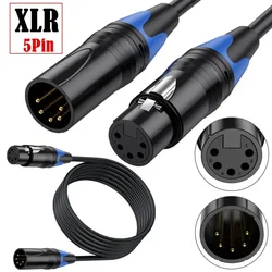 Cable DMX XLR Macho-Hembra para Iluminación de Escenario
