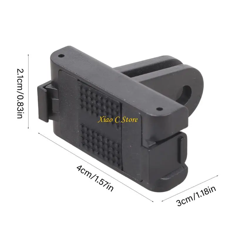 Adaptador magnético Base liberación rápida Y1AE para cámaras acción 360 5 4 3, mejora estabilidad, montaje doble - imagen 2