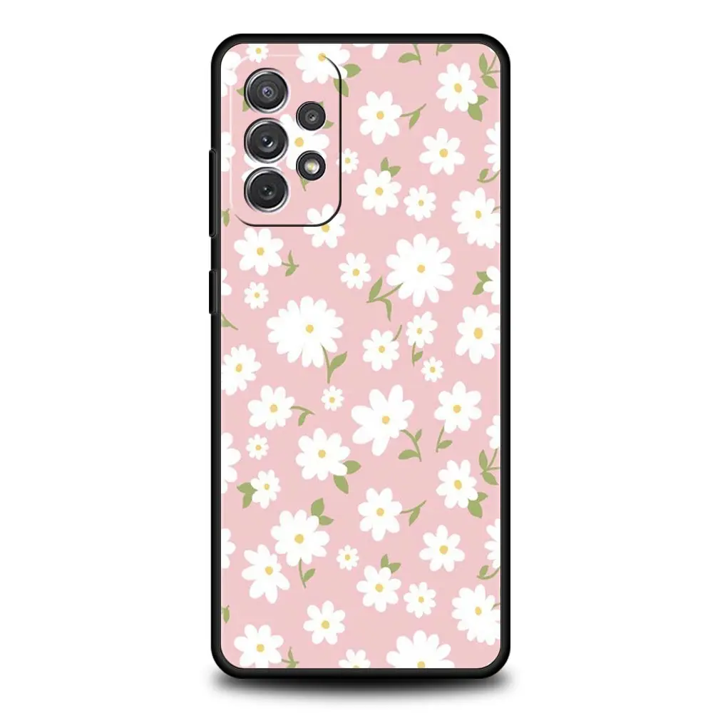Funda de teléfono con estampado con dibujo de Margarita para Samsung A51 A71 A21S A17 A11 A15 A25 A41 A23 A33 A53 A73 A07 A03S A05S A13 A35 A55 5G - imagen 5