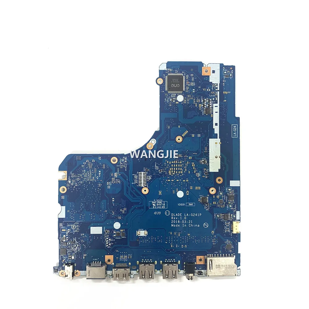 DLADE LA-G241P para Lenovo IdeaPad 130-15AST placa base para ordenador portátil 5B20R34429 DLADE LA-G241P A6-9225 CPU 100% en funcionamiento - imagen 2