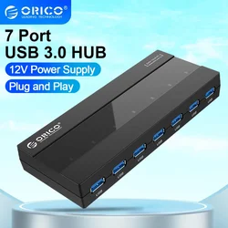 ORICO Concentrador USB 3.0 Multiplero OTG PC MacBook Pro