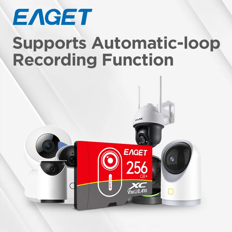 Tarjeta de memoria Eaget TFIP 256GB 128GB 64GB 32GB Tarjeta SD TF UHS-1 Tarjeta Flash Memoria 64GB 32GB Tarjeta SD - imagen 5