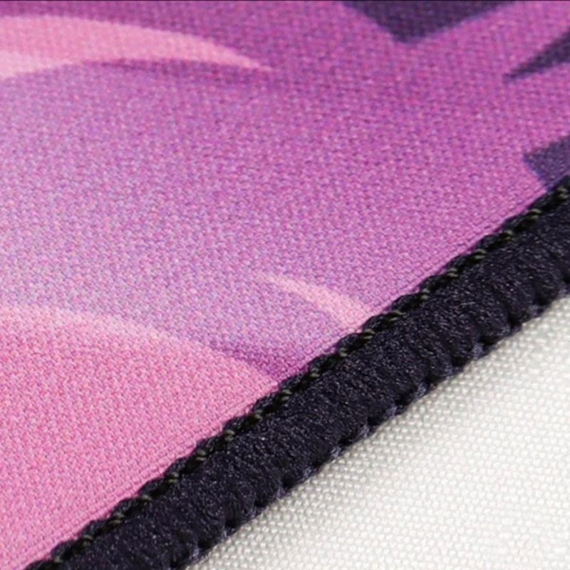 Alfombrilla ratón para juegos con bordes no cosidos Base antideslizante a granel