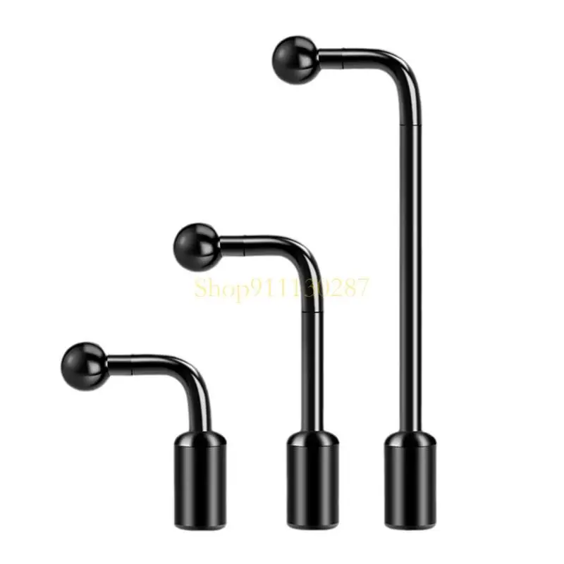 J1HC Bola 13 mm Cabeza a 1/4 Adaptador montaje cabeza bola tornillo para trípode y selfie - imagen 3