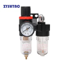 AFC2000 AFR2000 + AL2000 – Filtro de Aire Regulador Lubricador 1/4"