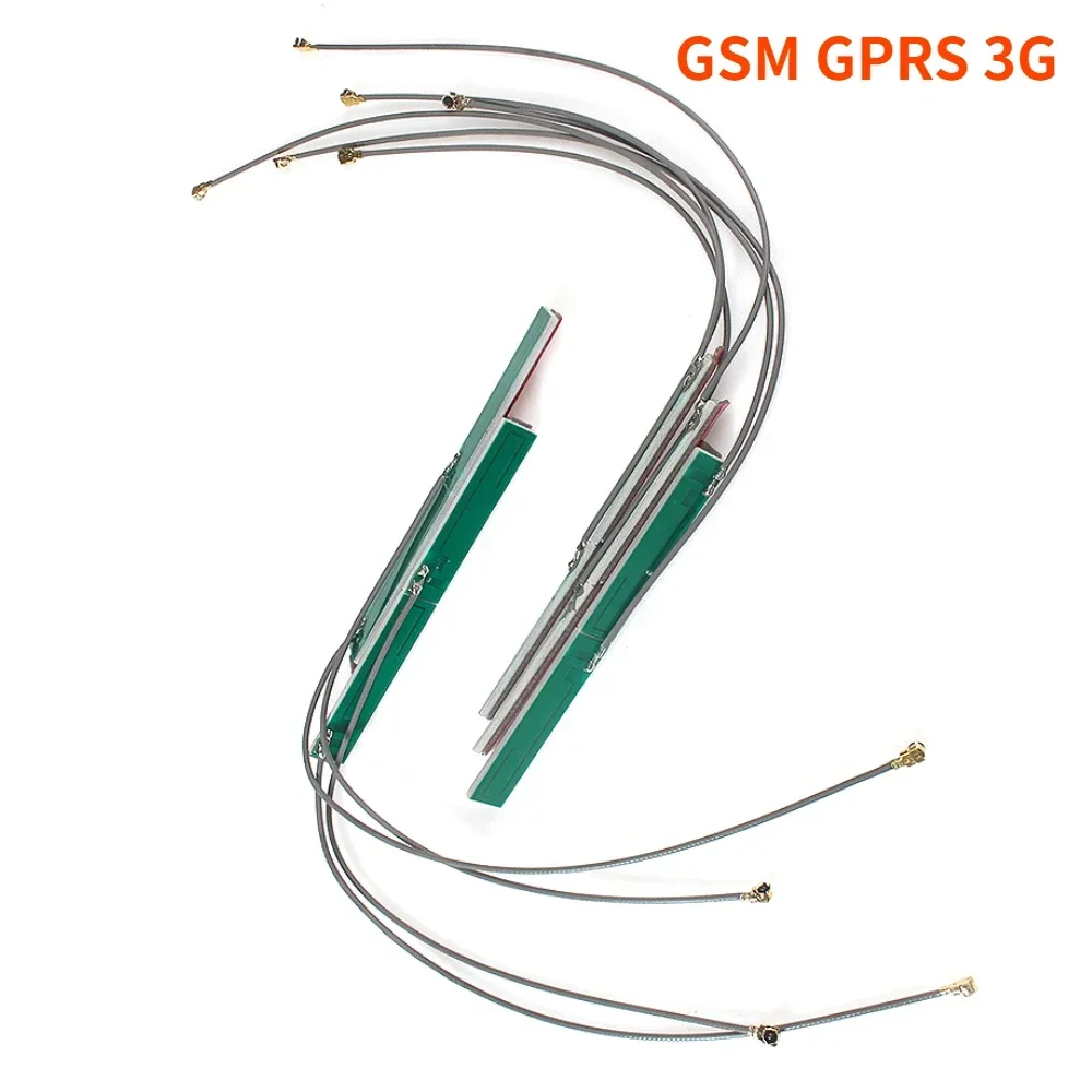 10 Uds GSM GPRS 3G placa de circuito integrada antena 1,13 (3DBI) PCB línea de antena pequeña larga 15cm para Sim800 Sim9 - imagen 3