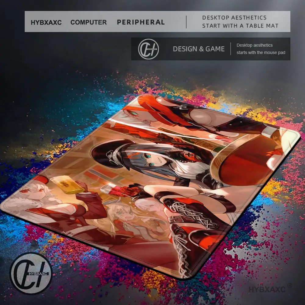 Alfombrilla de ratón Admiral Graf Spee A-Azur Lane, alfombrilla de escritorio con almohadilla, accesorios para juegos, alfombrilla acolchada para teclado Prime Gaming XXL, 1 ud. - imagen 4