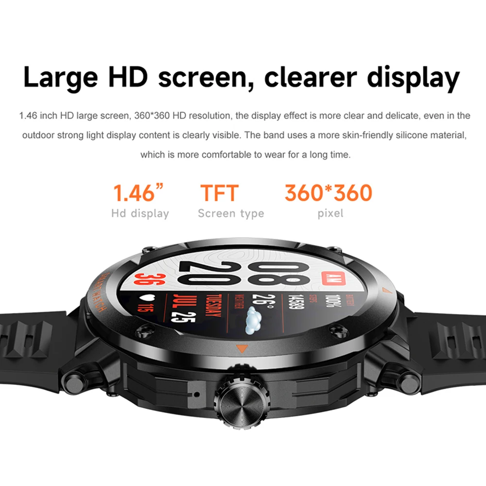 Hombres Mujeres 2 en 1 auriculares reloj inteligente llamada de diente azul ritmo cardíaco salud música auriculares relojes deporte NFC relojes inteligentes calculadora - imagen 2