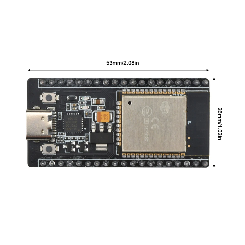 Placa de desarrollo ESP32 2,4 GHz módulo inalámbrico WiFi Bluetooth consumo de energía ultrabajo Dual Core 30Pin ESP32-32S 32D ESP 32 - imagen 4