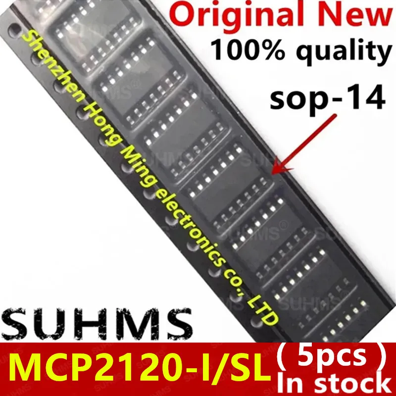 (5 piezas) 100% nuevo MCP2120 MCP2120-I/SL SOP-14
