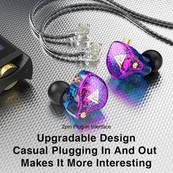 QKZ AK6 Pro Auriculares In-Ear HiFi con Cancelación Ruido Deportivos