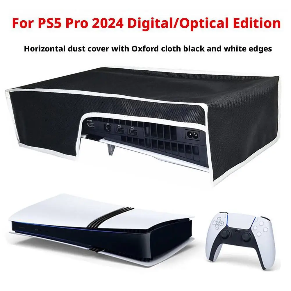 Cubierta antipolvo Horizontal para consola Ps5 Pro, funda protectora de edición Digital/disco, funda protectora antiarañazos para Host