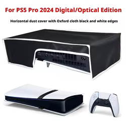 Funda Antipolvo PS5 Pro Horizontal para Versiones Digital y Disco