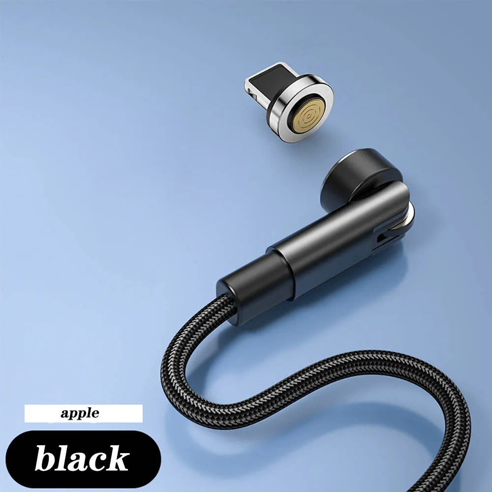 Cable magnético tipo C de 100W para Samsung S21 Huawei P30 Cable cargador de carga rápida magnético para iPhone Xiaomi Cable de datos Micro USB - imagen 4