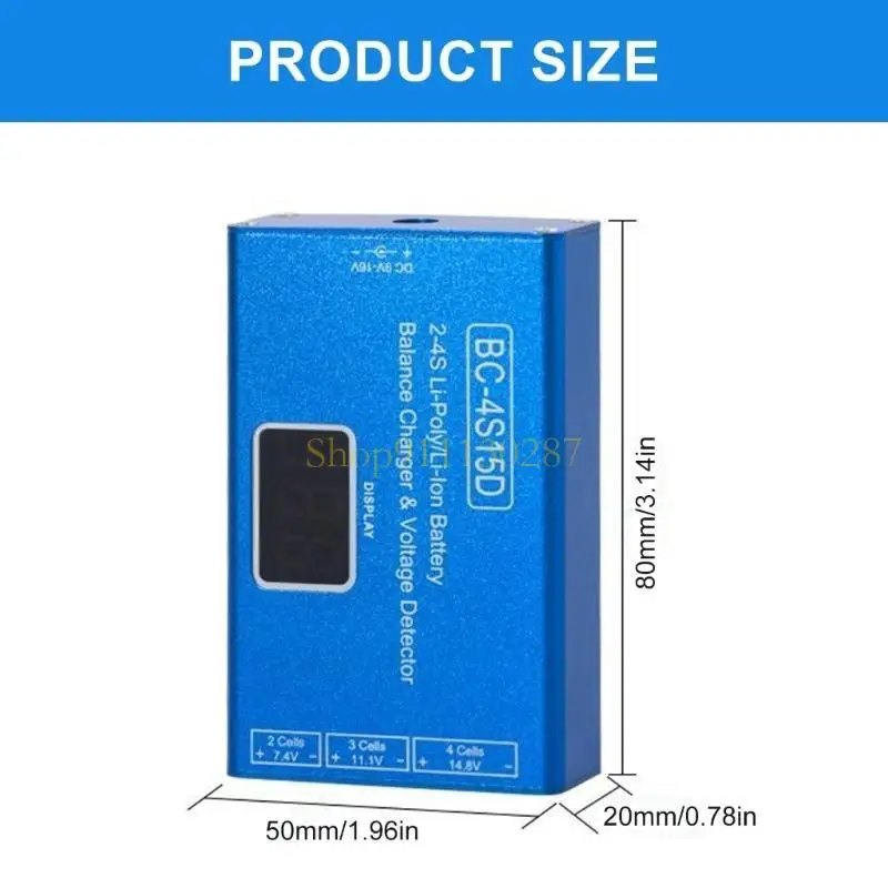 J1HC BC-4S15D 2-4S Batería Cargador Control microprocesador Adaptador carga precisa