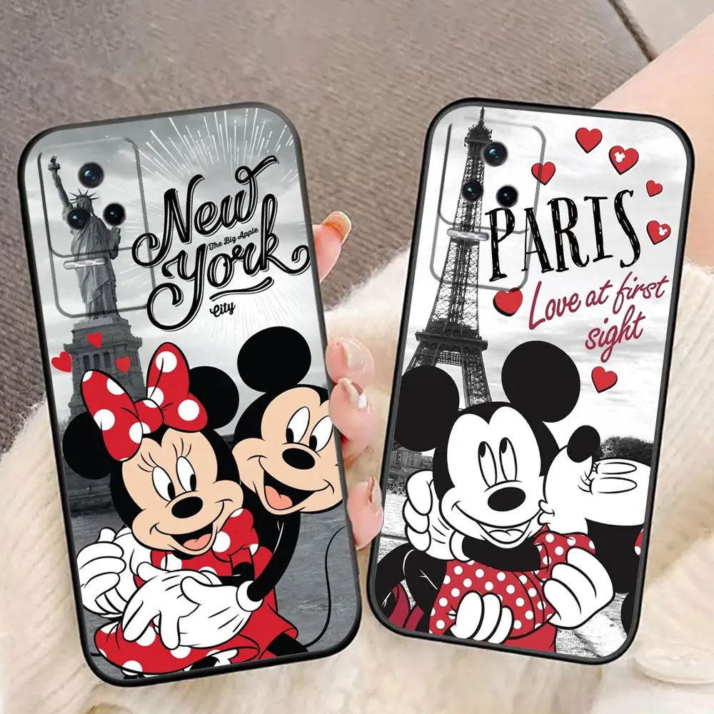 Disney Mickey Minnie Mouse foto personalizada funda de teléfono para Redmi K60 K40 K30 14C 13C 12 10 10C 9T 9C 9A 9 8 7 6 A1 A2 A3 A5 - imagen 2