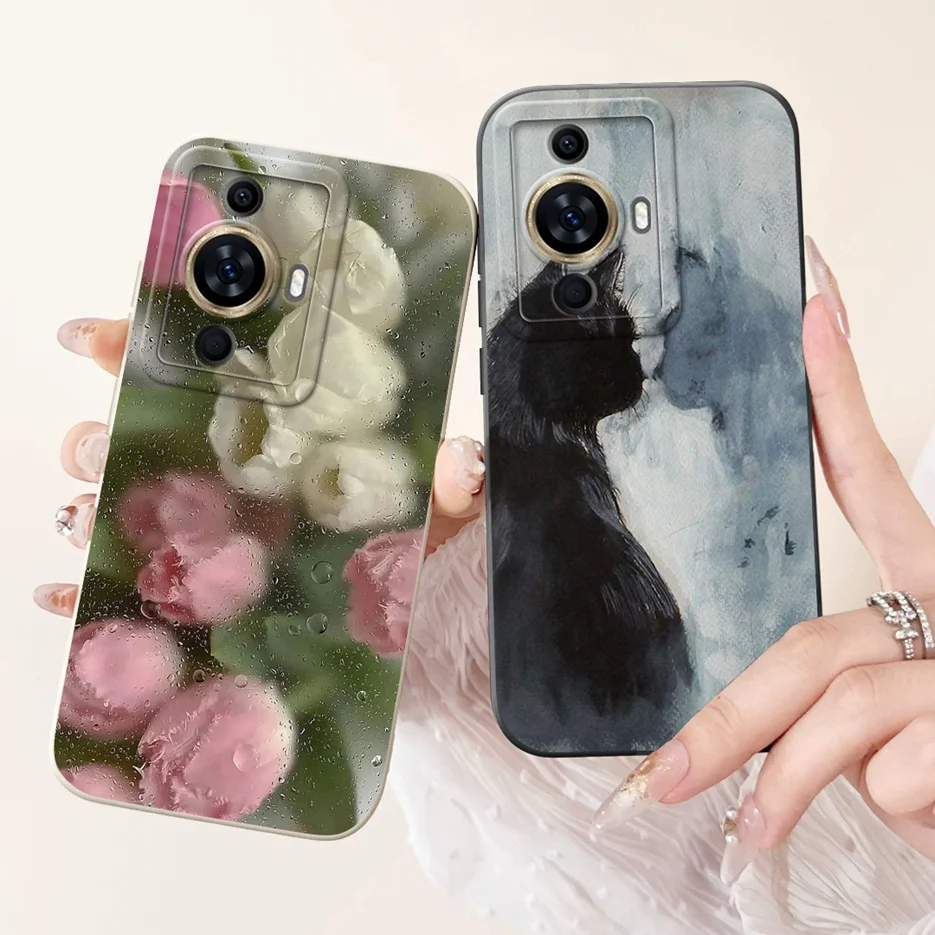 Para Huawei Nova 11 Pro funda Nova 11i MAO-LX9 funda pintada de lujo funda de teléfono suave de TPU para Huawei Nova 11 Ultra Nova11 Pro Fundas - imagen 3