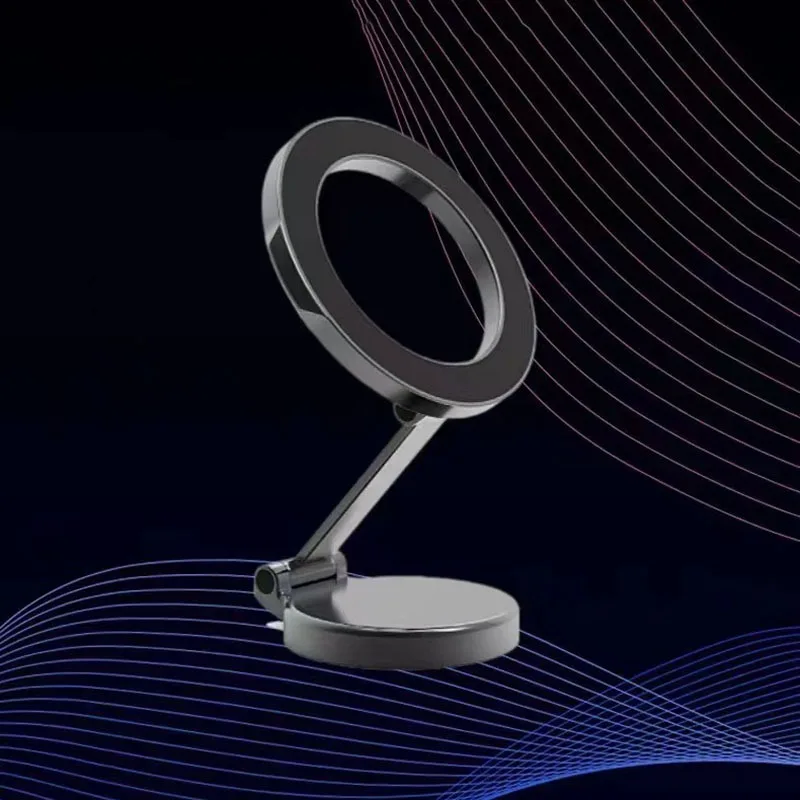 Soporte magnético para teléfono de coche 360 °   Soporte de pegatina trasera ajustable giratorio para IPhone Samsung Xiaomi soporte para salpicadero accesorios de coche - imagen 4