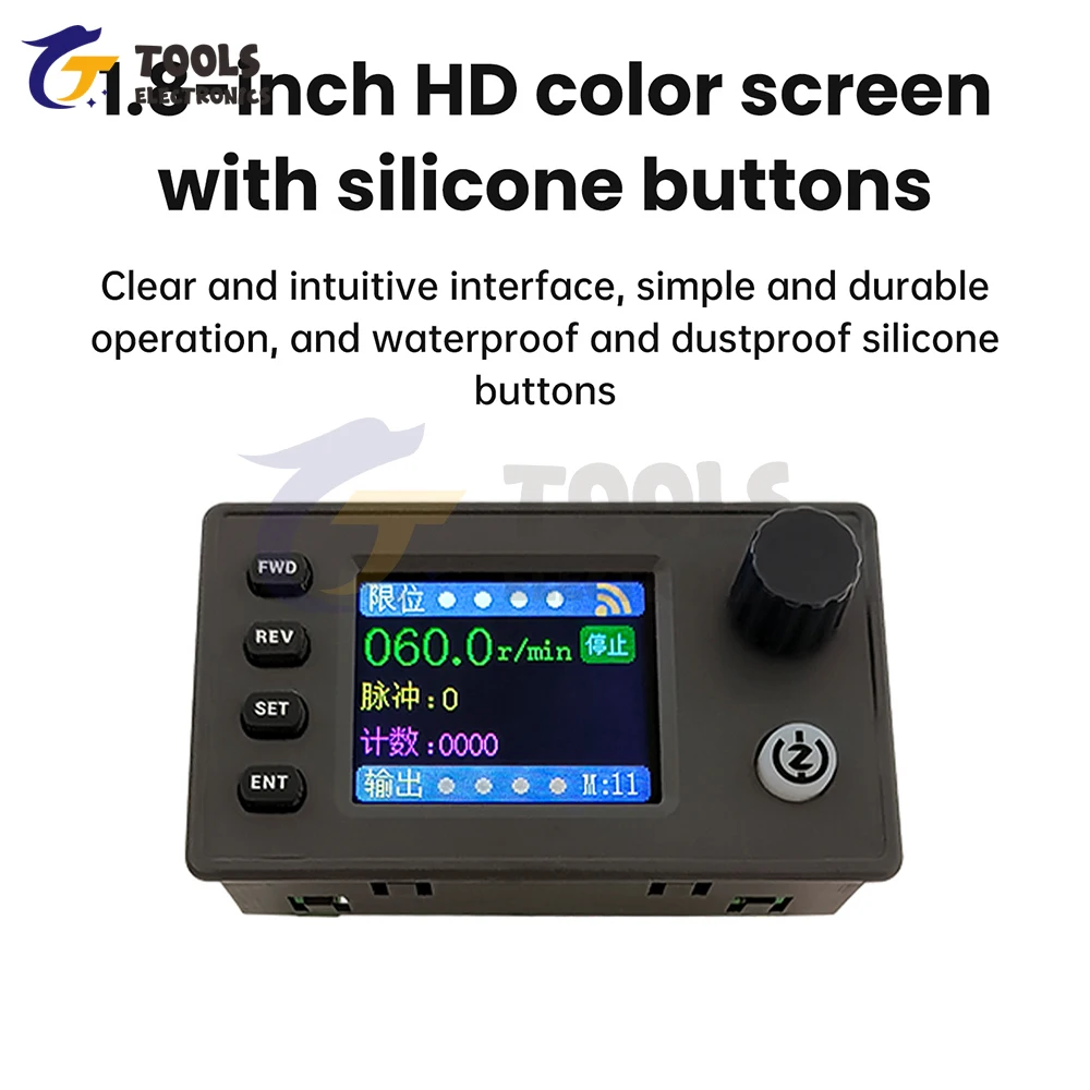 Controlador de pulso de servomotor paso a paso SMC05 con control de velocidad hacia adelante/atrás y comunicación por aplicación de computadora host - imagen 3