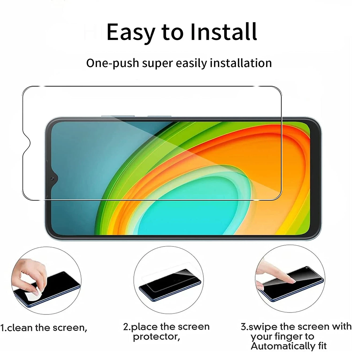 Película de vidrio templado para móvil, Protector de pantalla para Xiaomi Mi 12S Ultra 13T 12T 12X 12 13 Lite Pro X S T Mi13 Mi12 12Lite 5G, 3 unidades - imagen 5