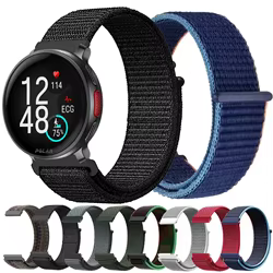 Correa de repuesto de 20mm y 22mm para Polar Vantage V3 M2/M Grit X Pro Titan, bucle de nailon para pulsera Polar Ignite 3 2 Unite Pacer