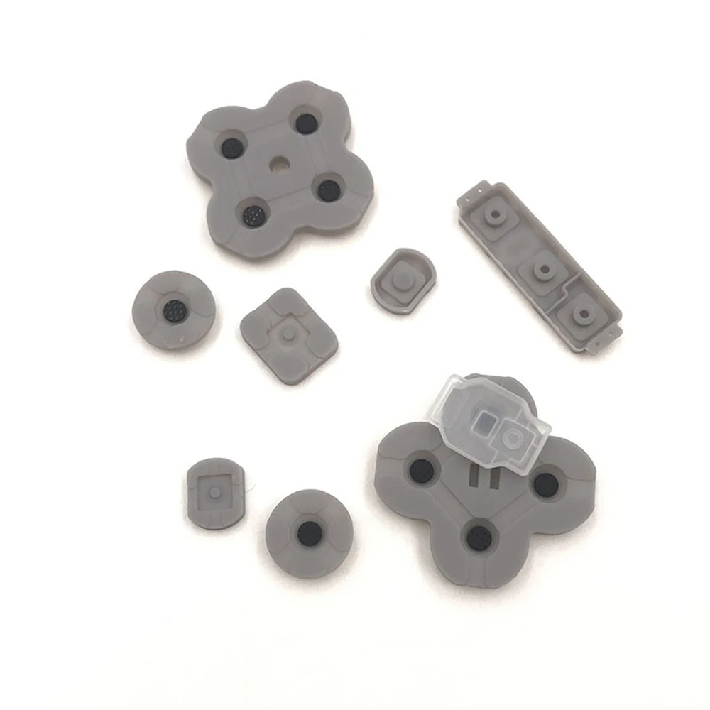 Botón de silicona de goma conductora para Switch Lite NSL Joy-Con, repuesto izquierdo y derecho, piezas de reparación de botón de volumen de consola - imagen 2