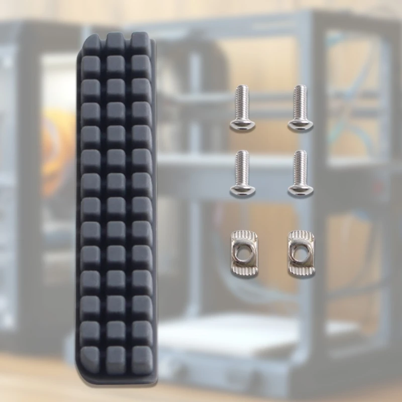 Cepillo de limpieza de boquilla extrusora eficaz para impresoras 3D VORON 2,4, herramienta de limpieza de cerdas de Material de silicona de larga duración - imagen 2