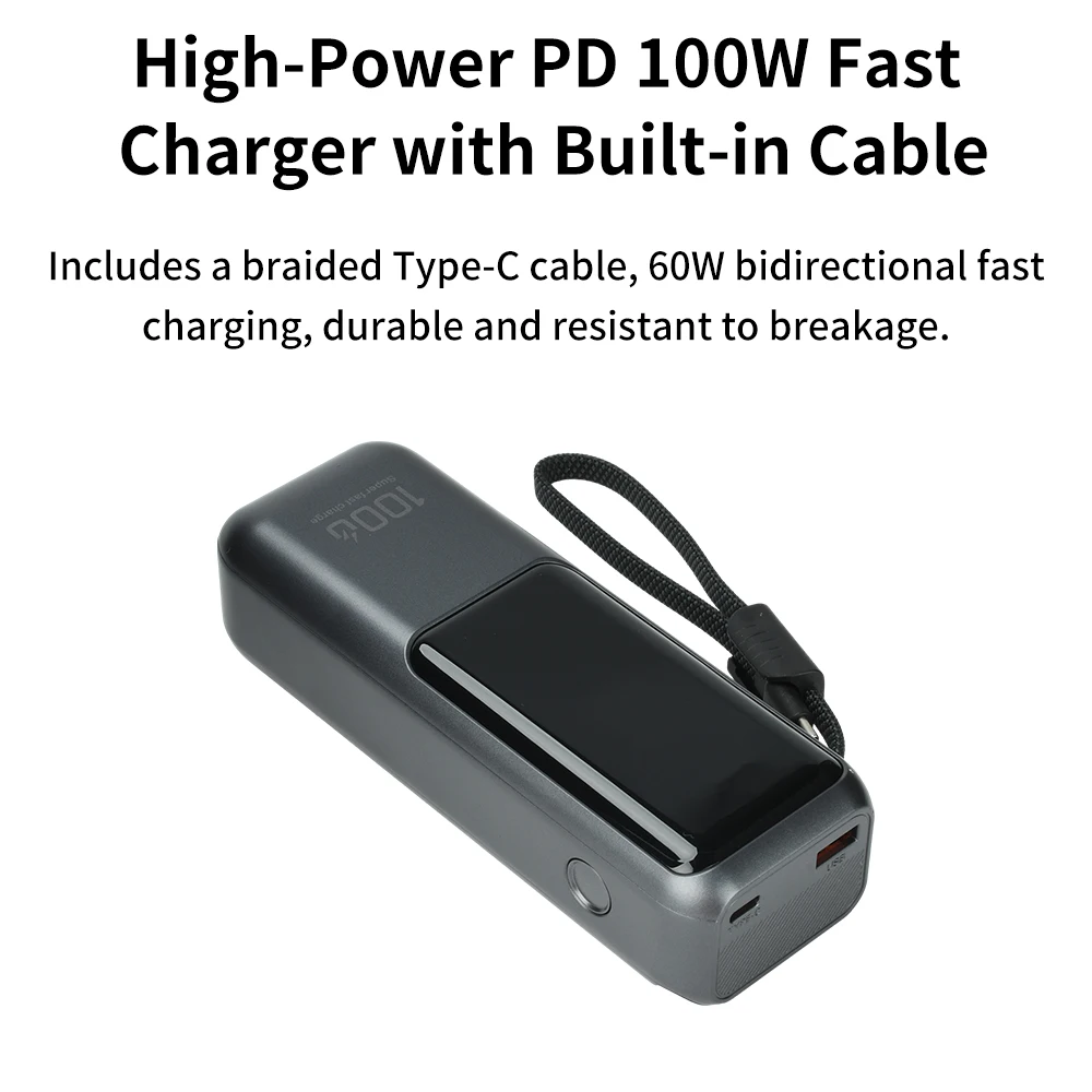 PD100W DIY caja del cargador de batería de carga rápida para 4 Uds 21700 polímero 20000mA caja del banco de energía de la batería para Macbook necesita soldadura - imagen 2