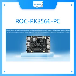 Mini PC ROC-RK3566-PC potente para proyectos y escritorio