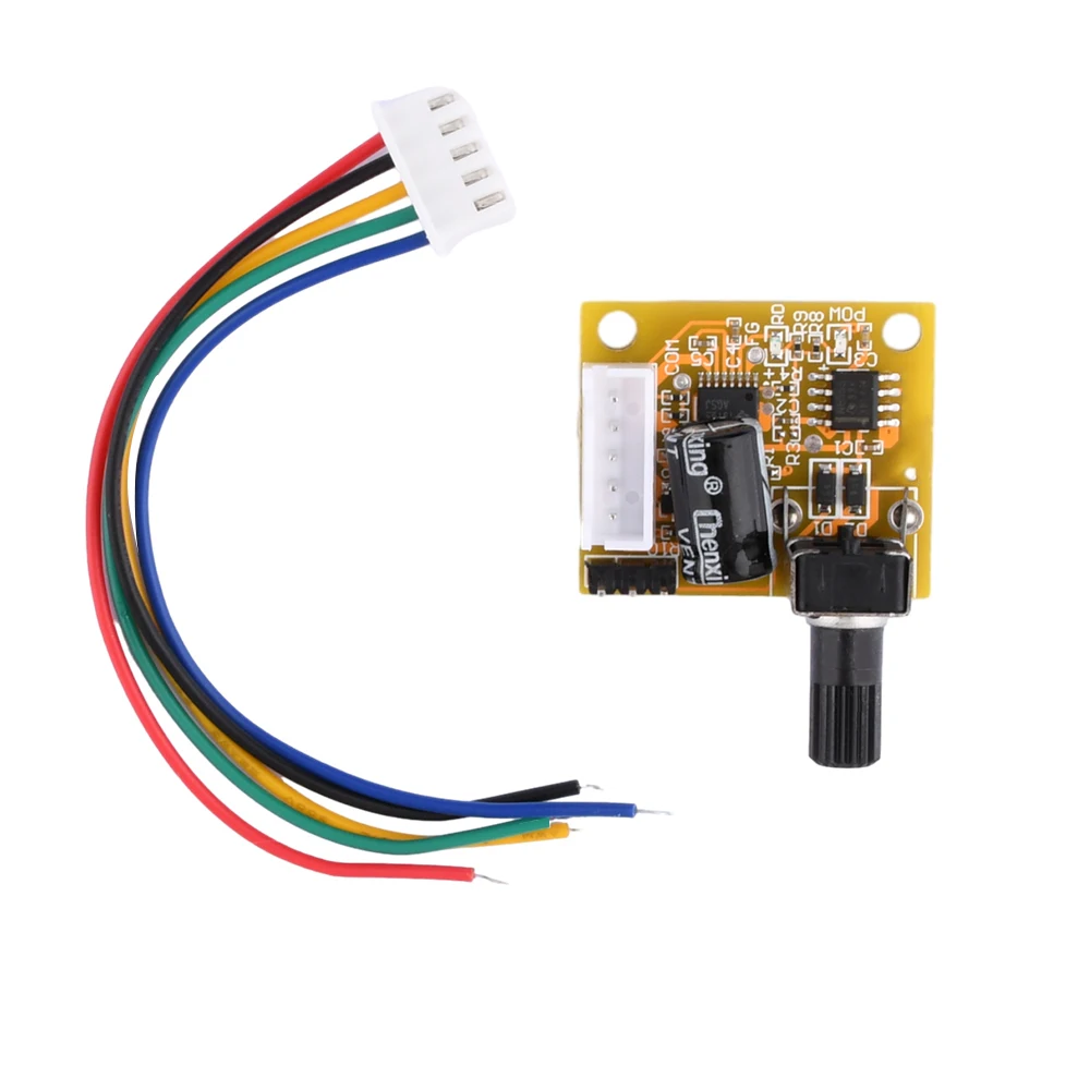 Controlador de velocidad del Motor sin escobillas, regulador para bombas de ventilador, BLDC, 3 fases, sin Hall, 15W, DC5V-12V, 60W, DC6-20V - imagen 2