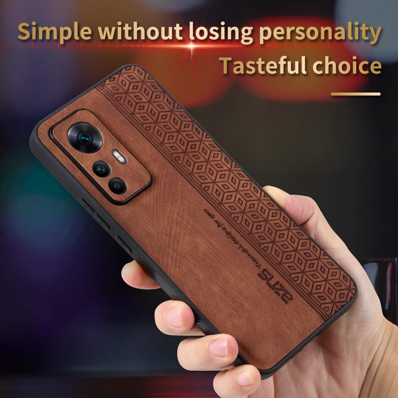 Para Xiaomi Mi 12T Pro funda de lujo de cuero PU funda protectora trasera para xiaomi mi 12 Pro 12X Mi12 Lite 12S carcasa de teléfono