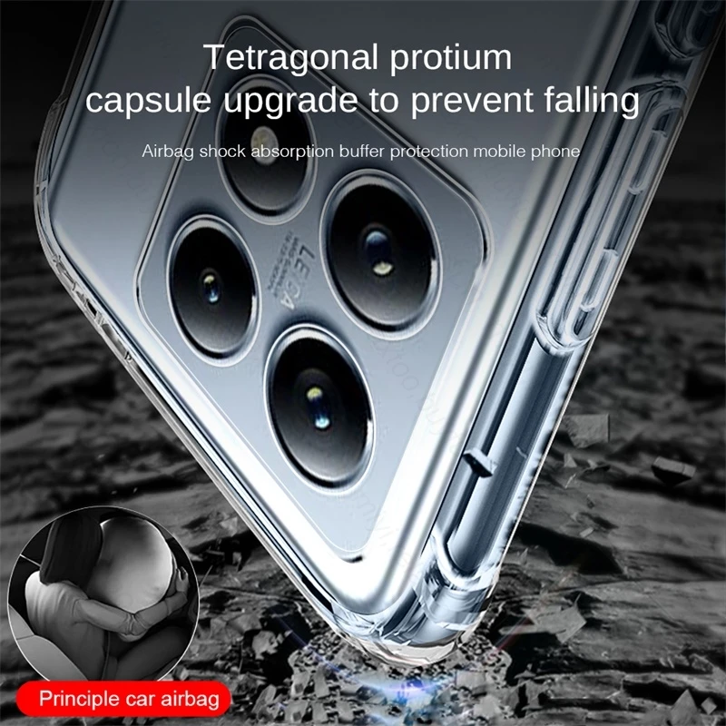 Protector de pantalla para Xiaomi 14 T Pro 5G, Protector de pantalla para Xiaomi 14 T 14 T T14, 14TPro Mi14T, cubierta suave de TPU, 3To1 - imagen 4