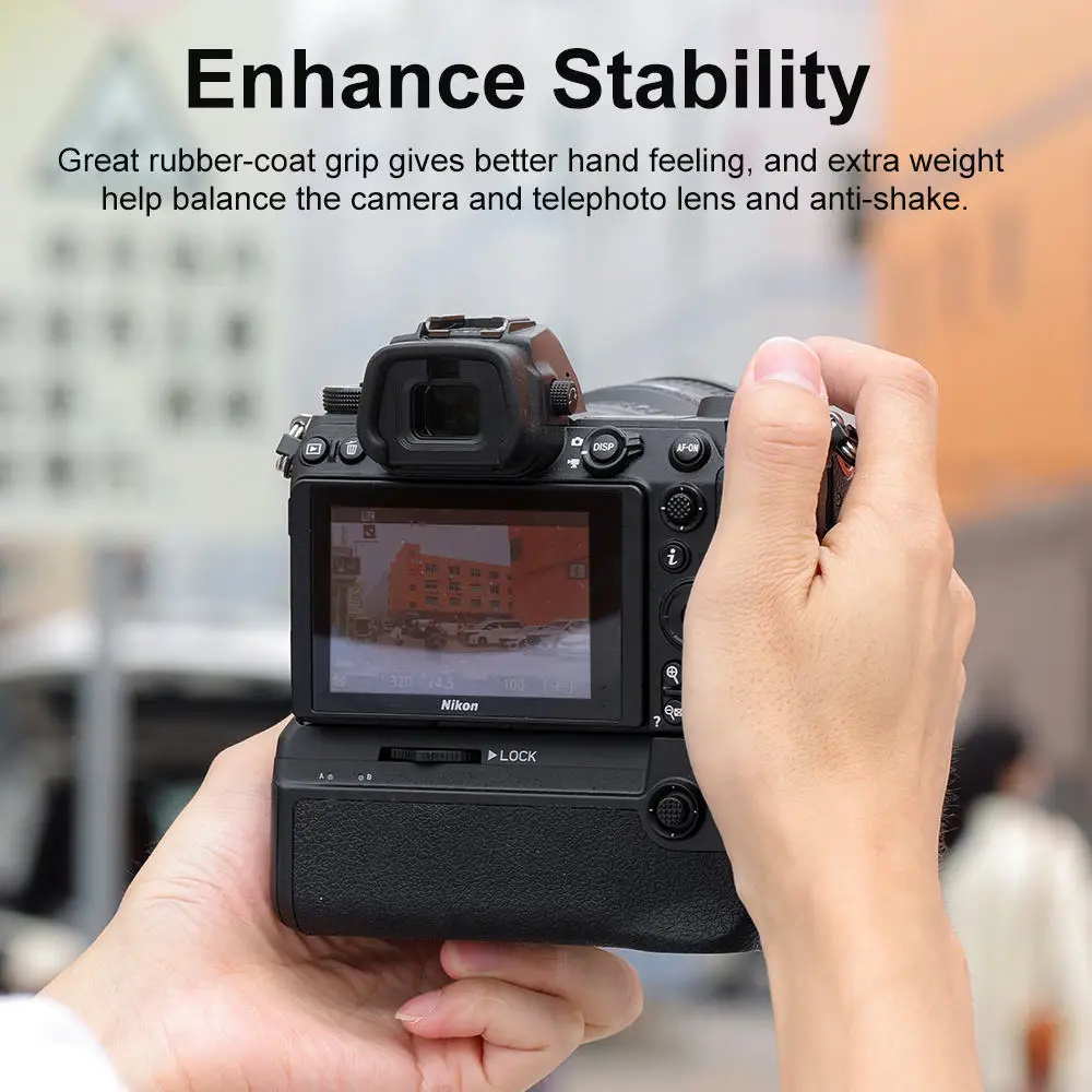 KingMa-Soporte de batería Vertical para cámara de MB-N11, para NikonZ6II, Z7II - imagen 2