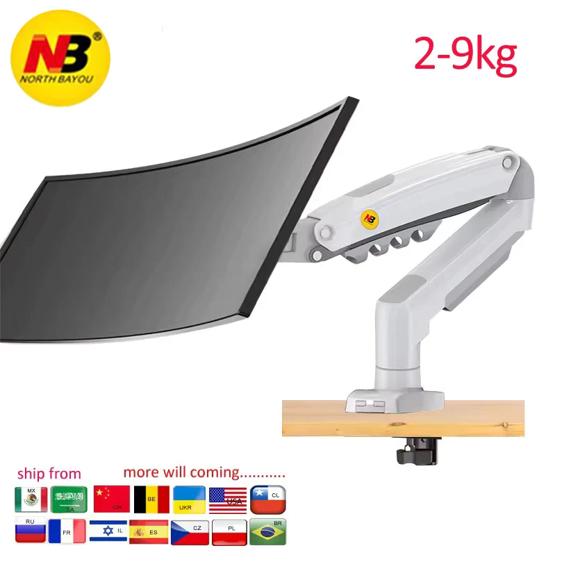 Novo NB F80 Brazo Articulado Monitor 17-30 Pulgadas Sistema Gas - imagen 2