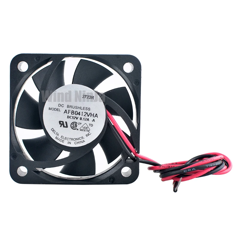 Ventilador de refrigeración de 4cm y 40mm AFB0412VHA DC12V 0.12A, doble rodamiento de bolas para Monitor, fuente de alimentación de Host, tamaño 40x40x10mm - imagen 3
