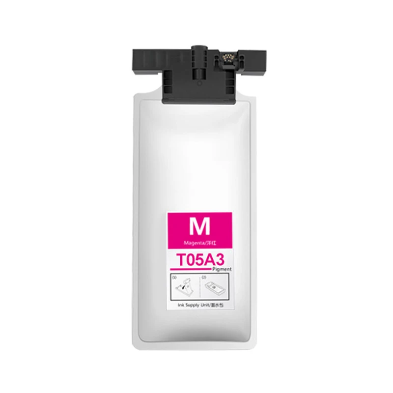 Sólo Europa T05A1 T05A2 T05A3 T05A4 cartucho de bolsa de tinta pigmento para impresora Epson WorkForce Pro WF-C878R WF-C879R C878R C879R - imagen 4