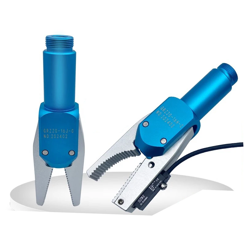 Pinza neumática GRZ-20-16C/J 20C/J abrazadera dentada Y-abrazadera Gimatic Ass Style EOAT Robot brazo accesorios para máquina de inyección - imagen 5