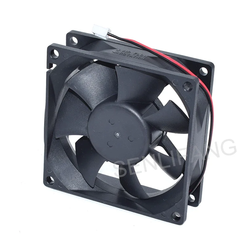 Ventilador de refrigeración sin escobillas, nuevo para ADDA AD0824UB-A71GL 24V 0.26A 80*80*25mm, dos cables DC - imagen 2