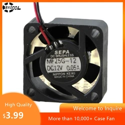 SEPA 2510 MF25G-12 – Microventilador de 12 V para electrónica