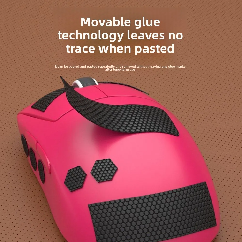 Juego ratón teclado pegatina antideslizante Universal DIY piel de lagarto antitranspiración adecuado para Logitech Razer resistente al desgaste - imagen 3