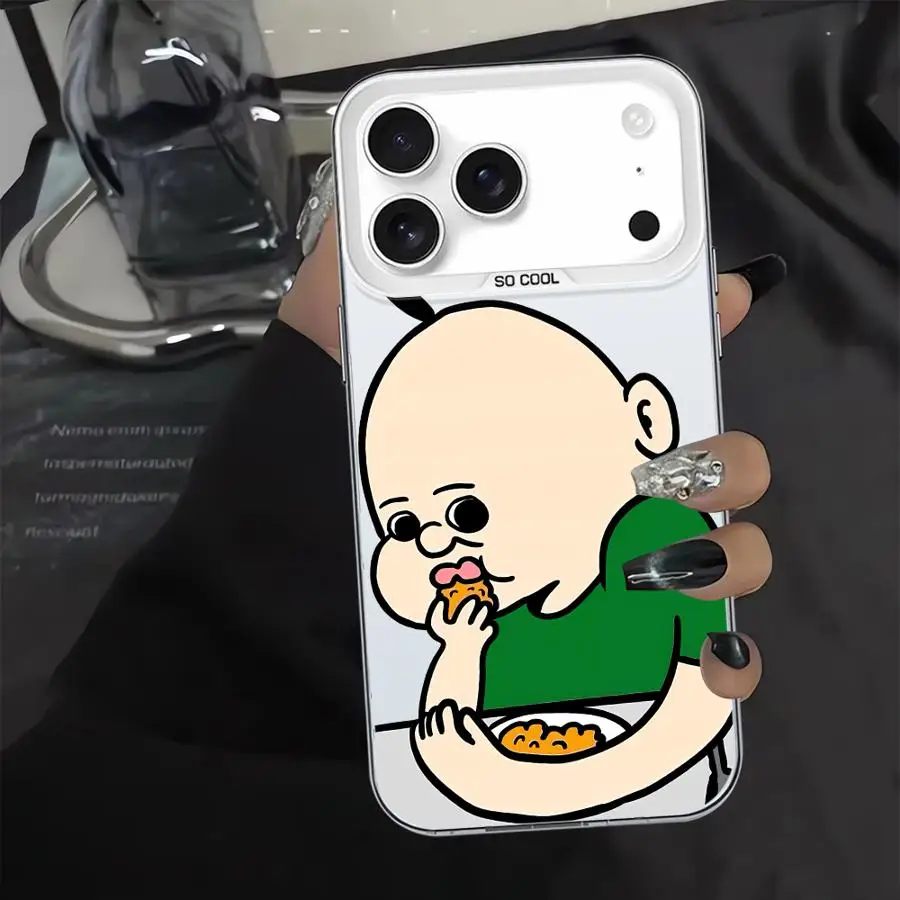 Funda para iPhone 17Air 15 Plus 16e 14 16 17 Pro Max 12 13 XR XS 11 funda trasera para teléfono lindo Bangbang Yuzhi - imagen 4