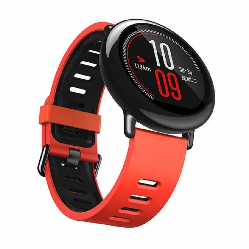Correa de reloj inteligente de 22mm para Xiaomi Huami Amazfit Stratos 2 2S, pulsera de silicona suave para Xiaomi Huami Amazfit PACe - imagen 5