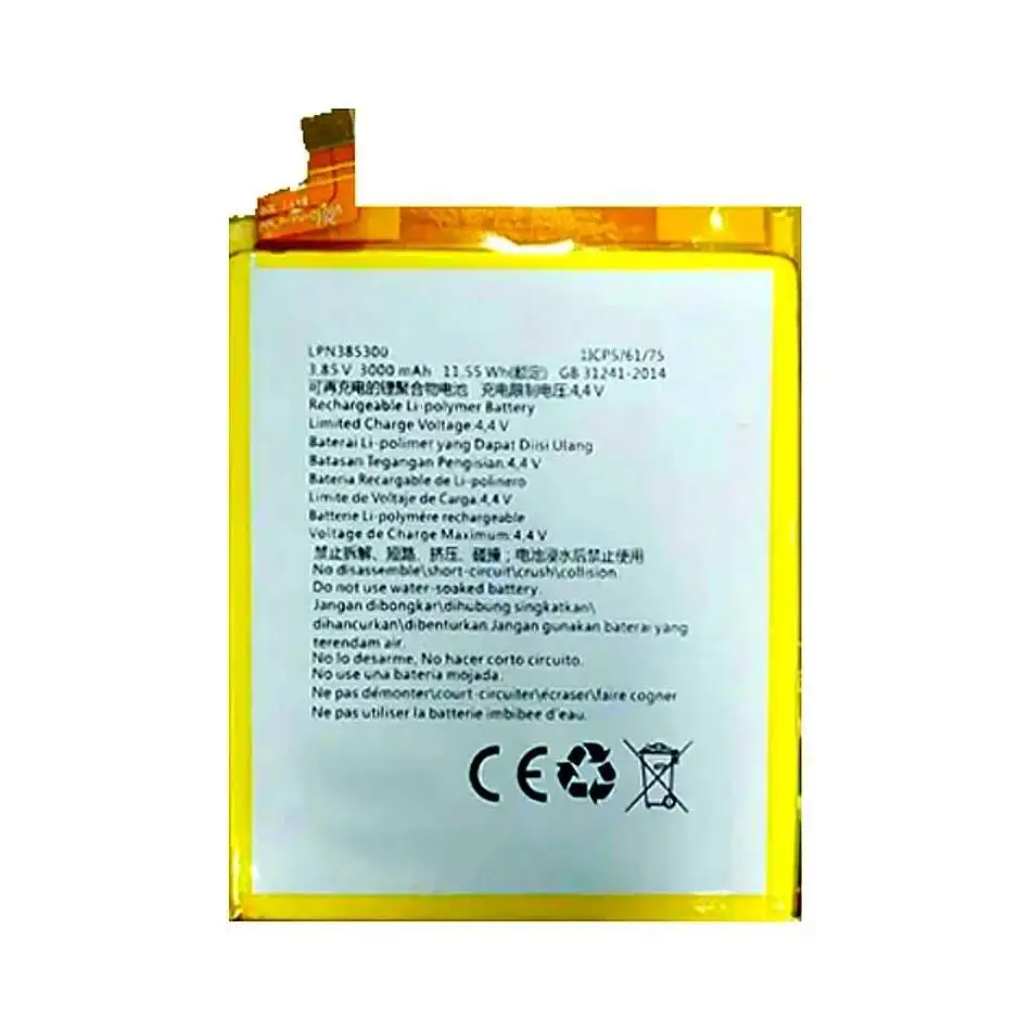 Batería de teléfono móvil de carga rápida para Hisense F23 F23M LPN385300 3000Mah - imagen 2