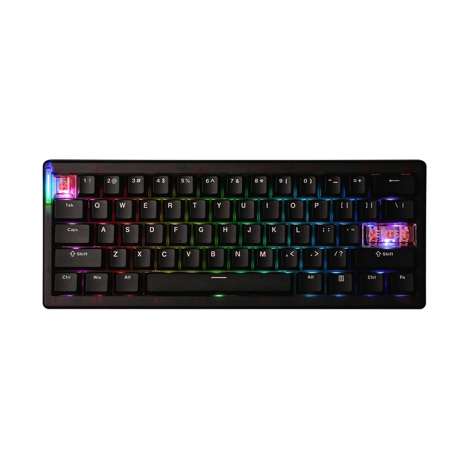 Junta CIDOO QK61 V2 60% a través del teclado mecánico programable con cable y inalámbrico - imagen 4